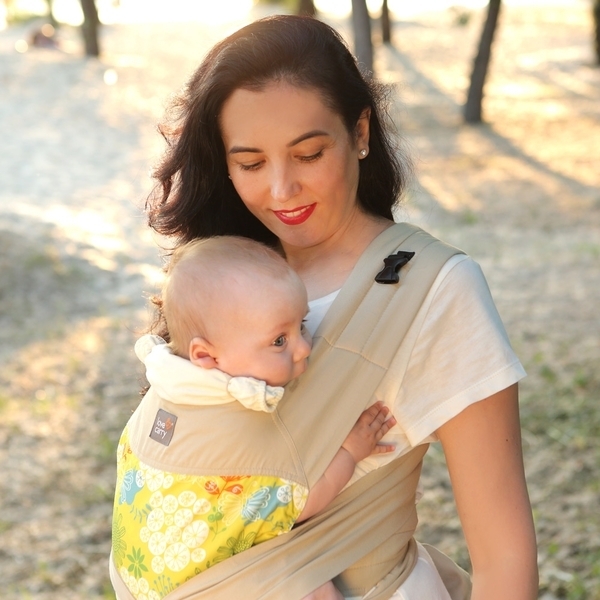 Май-слінг Love & Carry Дихання літа, бежевий (LC301) - Pampik - 2