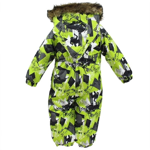 Термокомбінезон Huppa Keira, р.74, зелений з сірим (31920030-72547-074) - Pampik - 4