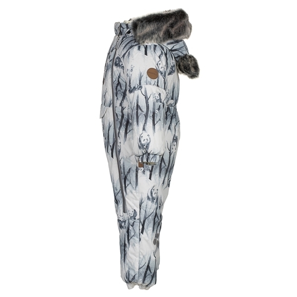 Термокомбінезон Huppa Lotus, р.68, білий з сірим (36260030-72320-068) - Pampik - 4