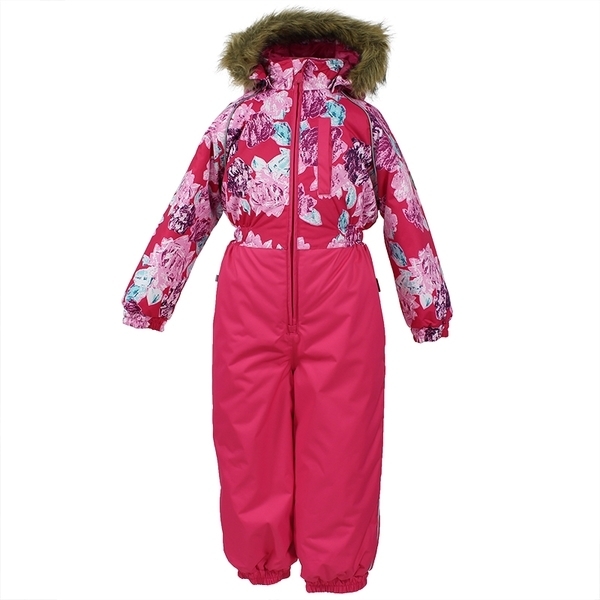 Термокомбінезон Huppa Willy, р.122, рожевий з червоним (31900030-71563-122) - Pampik