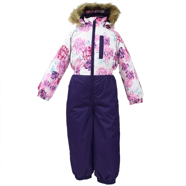 Термокомбінезон Huppa Willy, р.122, білий з фіолетовим (31900030-71520-122) - Pampik