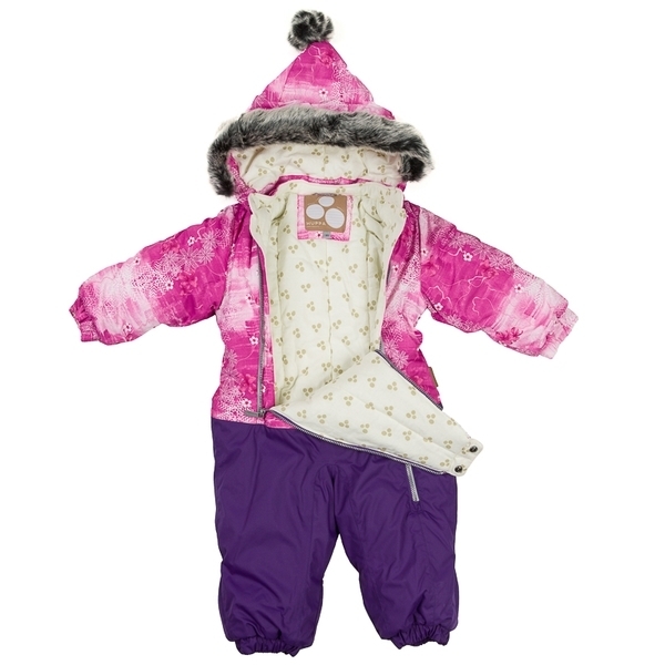 Термокомбінезон Huppa Devon 1, р.98, рожевий з фіолетовим (36160130-71363-098) - Pampik - 3