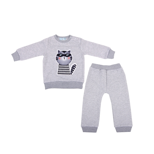 Костюм Mimi Book Єнот, р. 2, світло-сірий (К428/3) - Pampik - 2