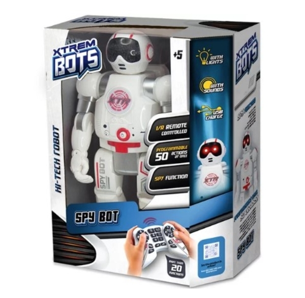 Інтерактивний робот Blue Rocket Xtrem Bots Шпигун (XT30038) - Pampik - 2