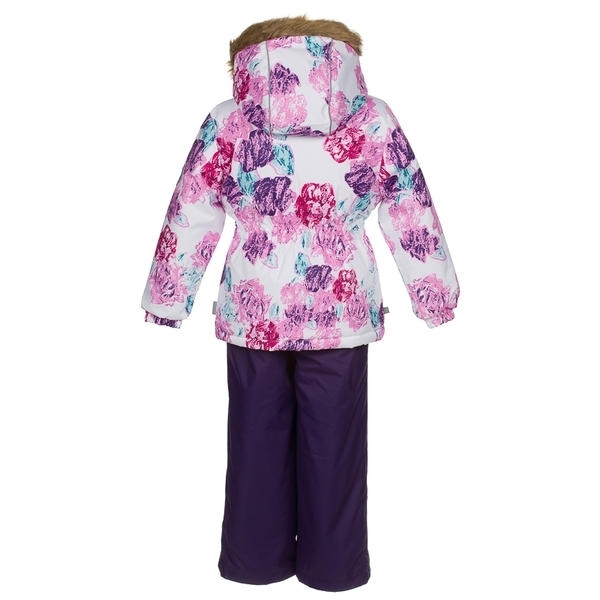 Термокомплект Huppa Wonder, р.92, білий з рожевим (41950030-71520-092) - Pampik - 2