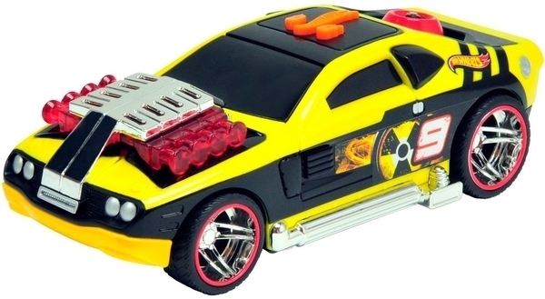 

Машинка Hot Wheels Hollowback со светом и звуком, 16 см (90501, Желтый