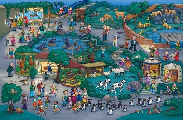 Міні Віммельбух Зоопарк! - Каролін Гертлер (000062) - Pampik