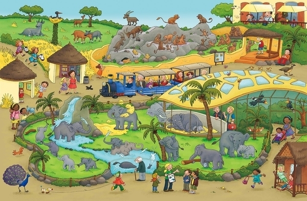 Міні Віммельбух Зоопарк! - Каролін Гертлер (000062) - Pampik - 2