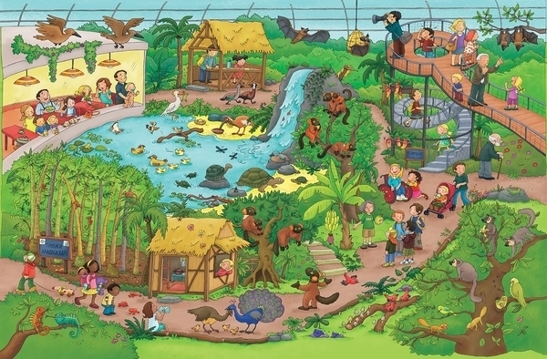 Міні Віммельбух Зоопарк! - Каролін Гертлер (000062) - Pampik - 3