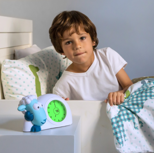 Ночник-тренер сна Zazu Ягненок Сэм, синий (ZA-SAM-02) - Pampik - 7