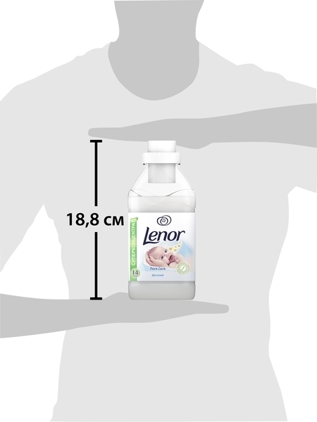 Кондиціонер для білизни Lenor Дитячий, 500 мл - Pampik - 3