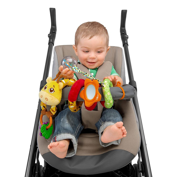 Игрушка на коляску Chicco Жирафа (07201.00) - Pampik - 2