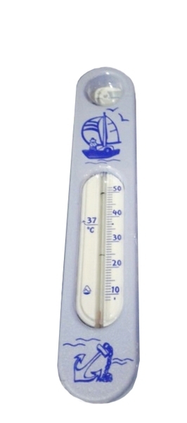 Термометр для ванной Стеклоприбор Сувенир В-2, серый (300148) - Pampik