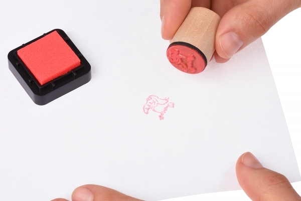 Краска для штампиков Goki, красный (15345G-14) - Pampik - 3