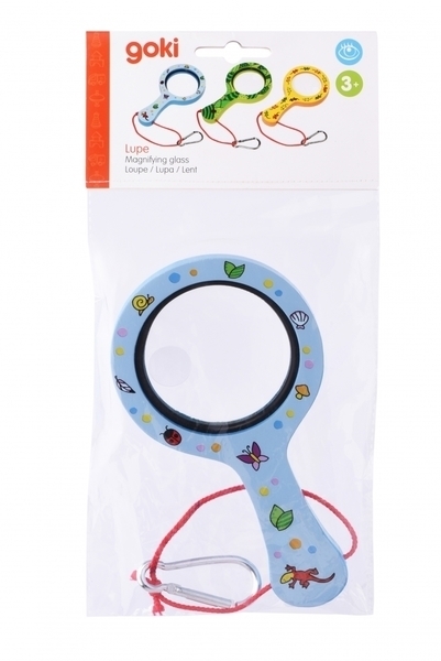 Збільшувальне скло для ігор Goki, синій (62958G-2) - Pampik - 3