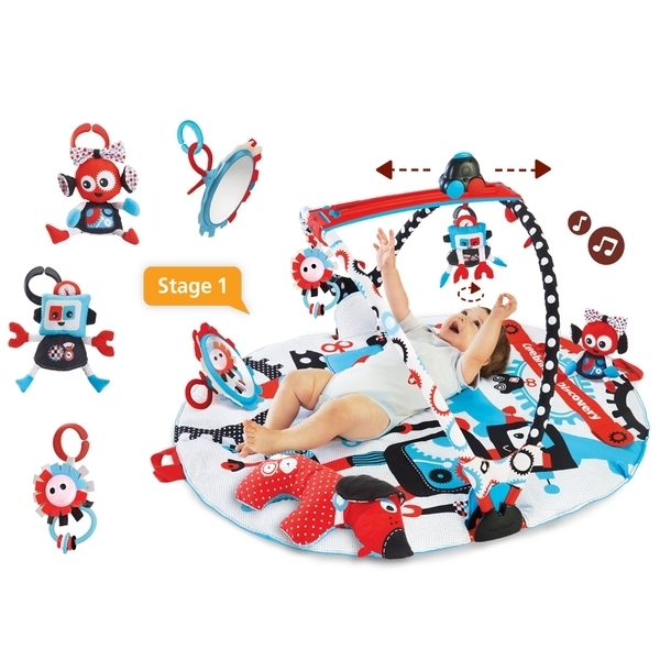 Килимок Yookidoo Роболенд (25291) - Pampik - 2