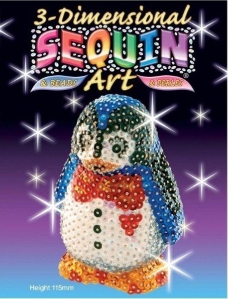 

Набор для творчества Sequin Art 3D Модель Пингвин (SA0503