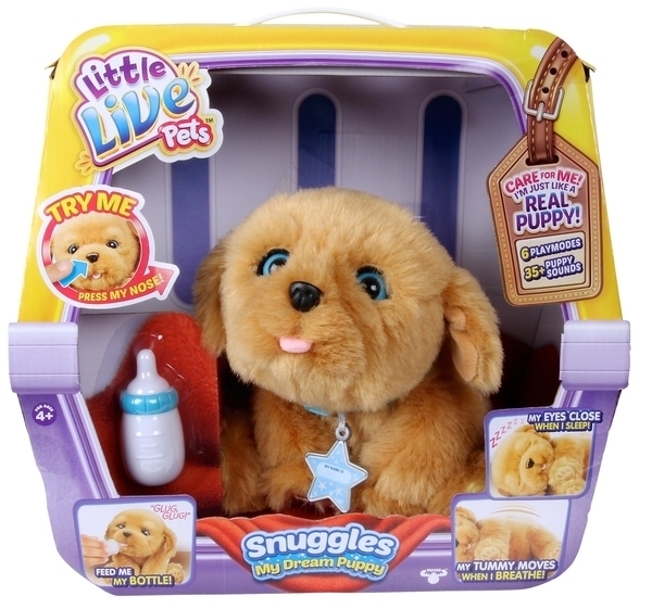 

Интерактивная игрушка Moose Little Live Pets Ласковый щенок (28185