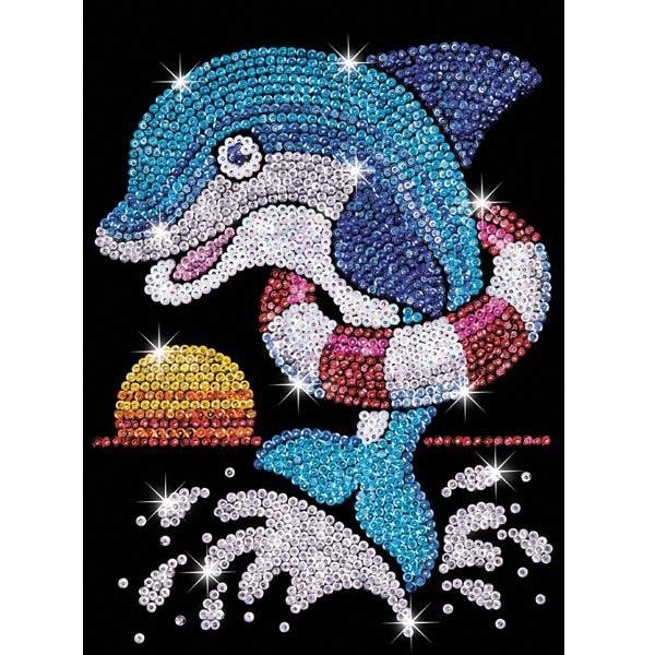 Набор для творчества Sequin Art Red Дельфин Джек (SA1304) - Pampik - 2