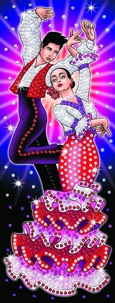 Набір для творчості Sequin Art Strictly Танцюристи (SA1407) - Pampik - 2