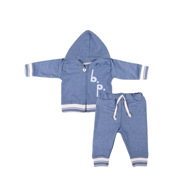 Костюм Няня ВР, футер, р.74, блакитний (17721) - Pampik