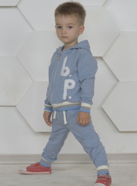 Костюм Няня ВР, футер, р.80, блакитний (17721) - Pampik - 6