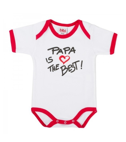 Подарунковий набір Bibi Мій тато найкращий, боді і пляшечка (112549) - Pampik - 3