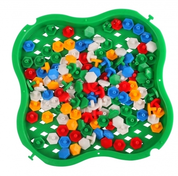 Іграшка Tigres Мозаїка міні, 130 фішок (39112) - Pampik - 2