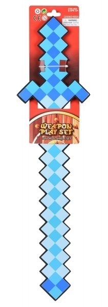 Меч іграшковий Same Toy майнкрафт, блакитний (16009Ut) - Pampik - 3