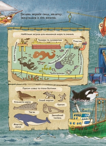 Дивіться, малята... Що роблять кораблі - Сонечко І. - Pampik - 2