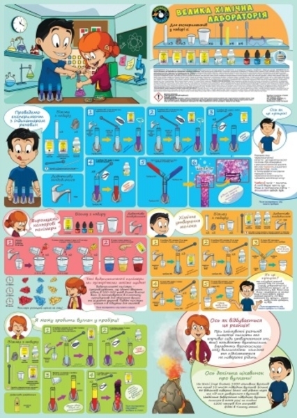 Набір Science Agents Велика хімічна лабораторія, укр. мова (45043) - Pampik - 6