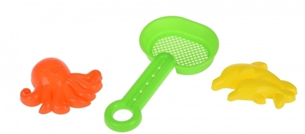 Набір для гри з піском Same Toy, з фрісбі, синій (HY-1205WUt-1) - Pampik - 5