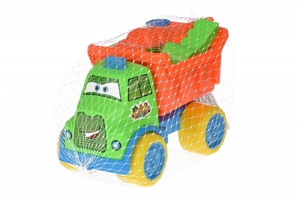 Набір для гри з піском Same Toy Машинка, 7 предметів (HY-1303WUt) - Pampik - 4