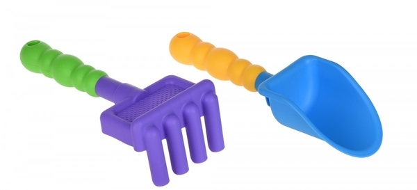 Набір для гри з піском Same Toy Екскаватор, червоний (HY-1810WUt-1) - Pampik - 2