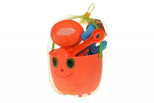 Набір для гри з піском Same Toy Кумедне відерце (B002-5Ut) - Pampik - 6