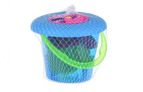 Набір для гри з піском Same Toy, з фрісбі, синій (HY-1205WUt-1) - Pampik - 7