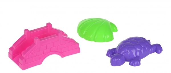 Набор для игры с песком Same Toy, 7 предметов, зеленый (HY-1143WUt-2) - Pampik - 5