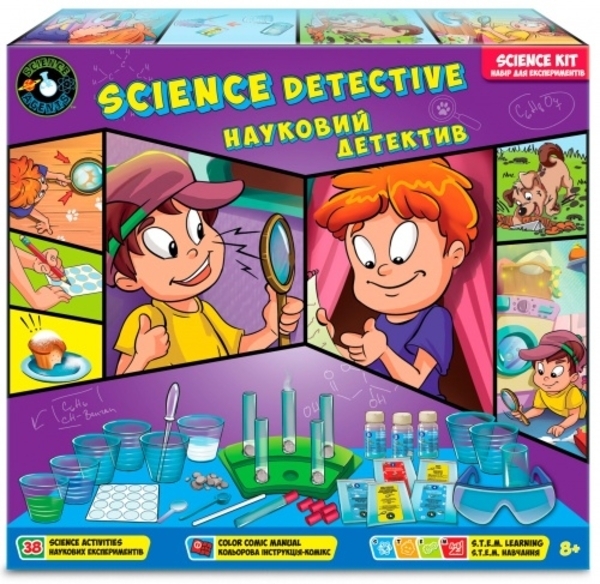 Набір Science Agents Науковий детектив, укр. мова (45045) - Pampik