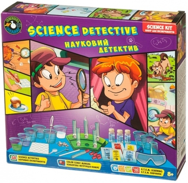 Набір Science Agents Науковий детектив, укр. мова (45045) - Pampik - 2