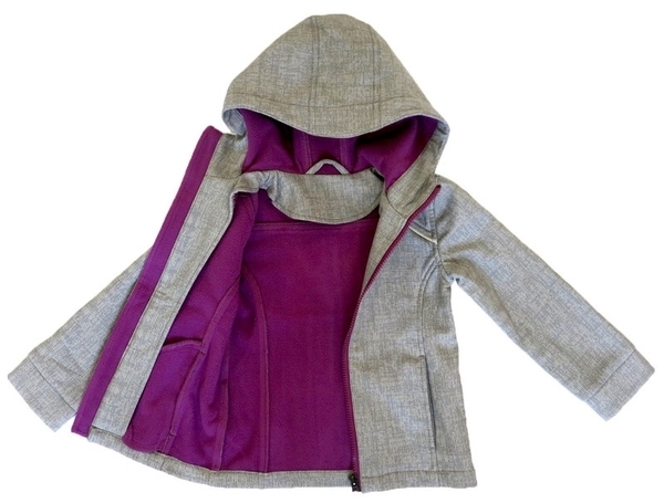 Куртка Nano F17 Light Grey Mix, softshell, р.104, серый (F17 M 1400 4) - Pampik - 3