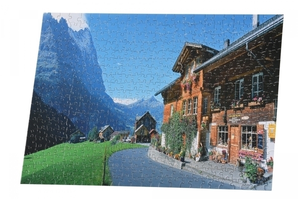 Пазл Same Toy Scenic Spot Альпійський пейзаж, 500 елементів (88035Ut) - Pampik - 2