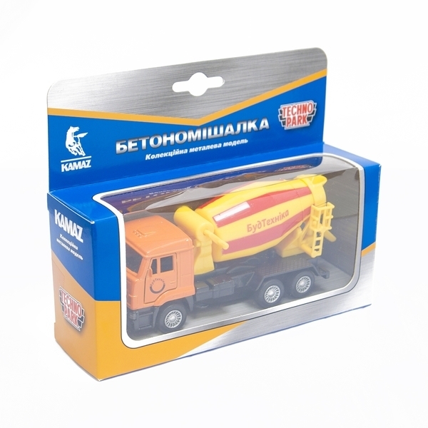 Модель Технопарк Камаз бетономешалка (SB-16-24WB) - Pampik - 4