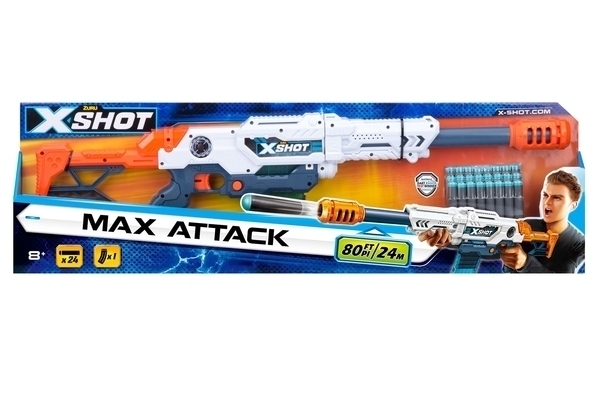 

Бластер Zuru X-Shot Large Max Attack (3694, Белый