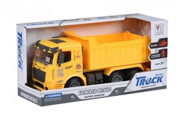 Машинка Same Toy Truck Самосвал, желтый (98-614Ut-1) - Pampik - 3