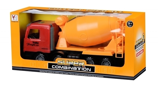 Машинка Same Toy Super Combination Бетономешалка, красный (98-85Ut-1) - Pampik - 4