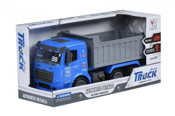Машинка Same Toy Truck Самосвал, синий (98-614Ut-2) - Pampik - 3