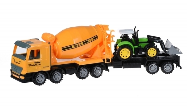 

Бетономешалка Same Toy Truck, с бульдозером, желтый (98-88Ut-2