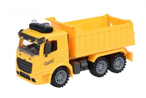 

Машинка Same Toy Truck Самосвал, со светом и звуком, желтый (98-611AUt-1