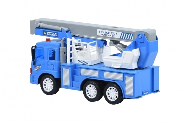 Машинка на радіоуправлінні Same Toy City Кран з кошиком, синій (F1630Ut) - Pampik - 3