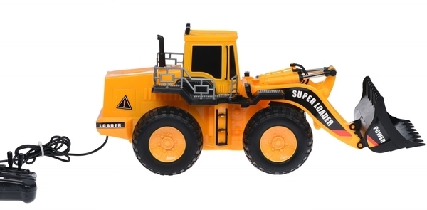 Трактор-навантажувач Same Toy Super Loader, з пультом управління (S927Ut) - Pampik - 3